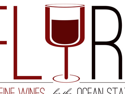 Wine Logo black illustration logo red