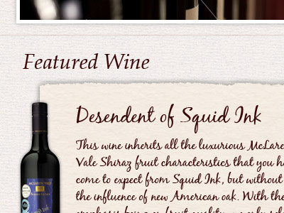 Featured Wine texture website wine