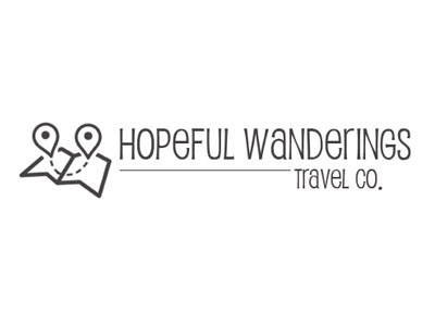 Hopeful Logo fun icon logo travel