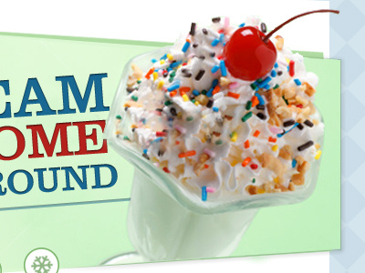 Giant Sundae blue green ice cream website