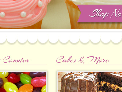 Cakes And More demo website