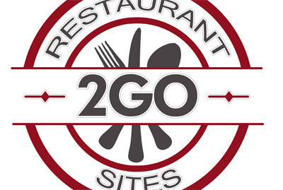 Restaurant Sites 2 Go illustration logo red