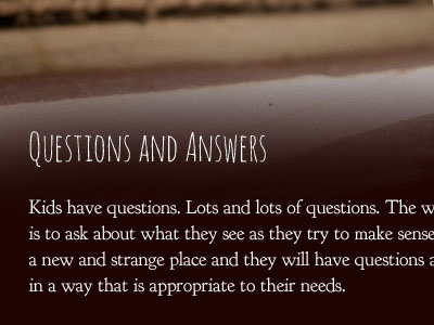 Questions And Answers blog fathers day handwriting website