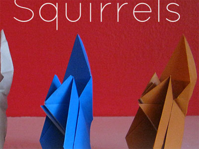 Squirrels blog origami website