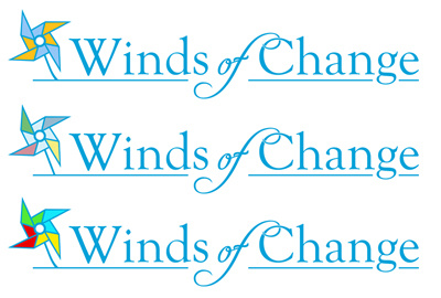 Winds of Colors illustration logo