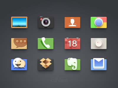 I like these apps app didi dropbox evernote icon im mailbox os