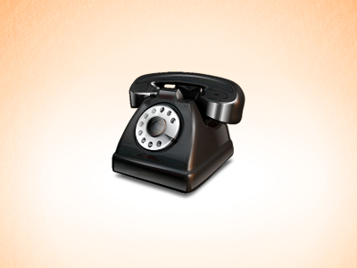 Old Phone 3d c4d icon phone