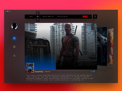 Movie player UI