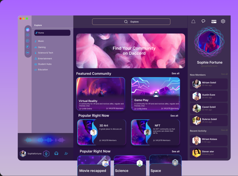 Desktop / Web App by Lanre Best on Dribbble