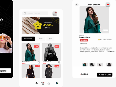 Fashion graphic design logo ui