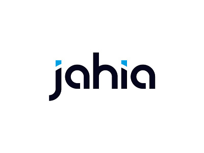Jahia logo branding identity jahia logo logotype typography