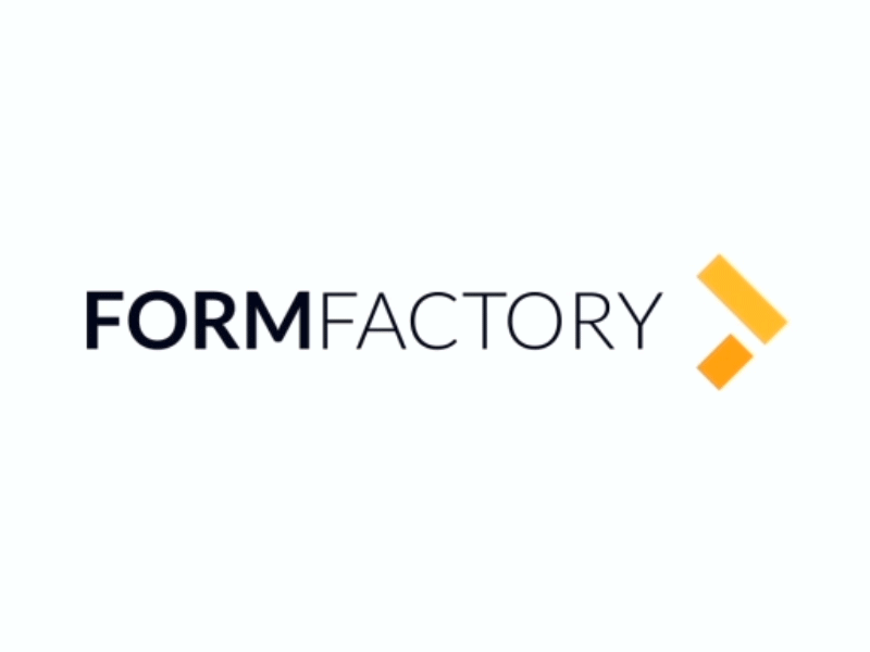 Form Factory animated animation branding design jahia logo motion product
