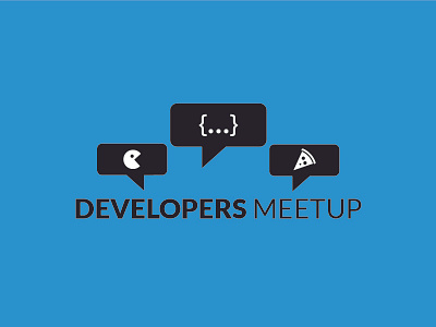 Developers Meetup design event illustration jahia logo meetup