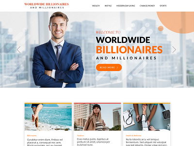 Worldwide Billionaires and Millionaires 3d design graphic design illustration ui ux
