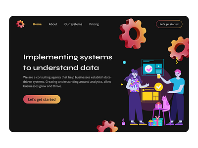 Fun Consultancy Landing Page