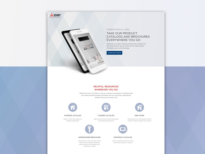 Product Catalog Lander by Jessica on Dribbble