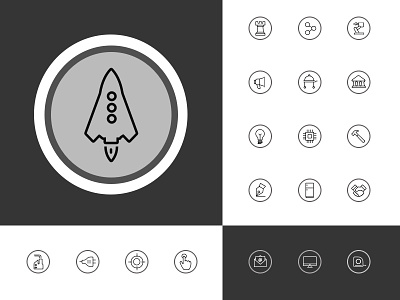 Icons, icons, icons black and white icons ideas matching icons outline thin line
