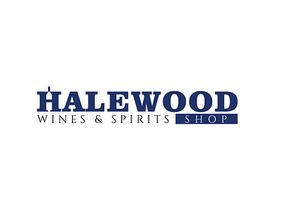 HALEWOOD SHOP logo branding creative direction design logo