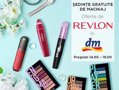 Revlon Digital Campaigns branding campaign design creative direction design illustration illustrator typography web