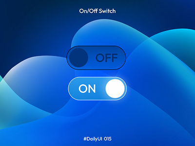 Daily UI 015 On/Off Switch challenge dailyui design graphic design illustration switch ui vector