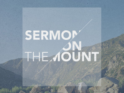 Sermon on the Mount movementnyc typography