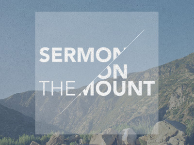 Sermon on the Mount by Steve Olesky on Dribbble