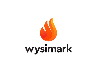 w+idea/spark gradient idea logo design modern software spark text editor