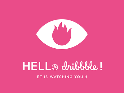 Dribbble Debut bad kid big brother debut dribbble enfant terrible enfanterrible eye fire hell hello dribbble outlaw rebel