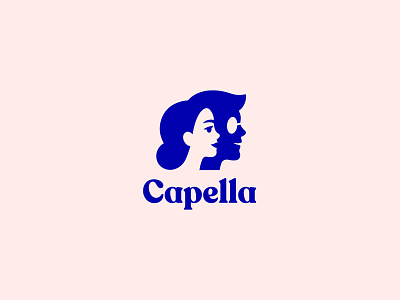 Capella branding branding concept education faces logo logo design logotype people logo startup tech man tech woman training
