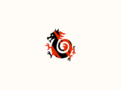 Fire Dragon branding design dragon fire logo logotype