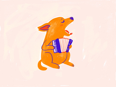 Manya character cute dog ecobag illustration mascot