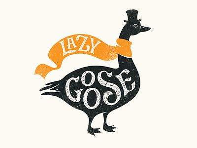Lazy Goose bar cart coffee drinks goose lazy logo update