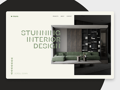 Interior Design Website design graphic design homes interior interior design ui ux web web design