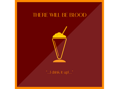 Minimal Film Coaster: 'There Will Be Blood' design film minimalist movies