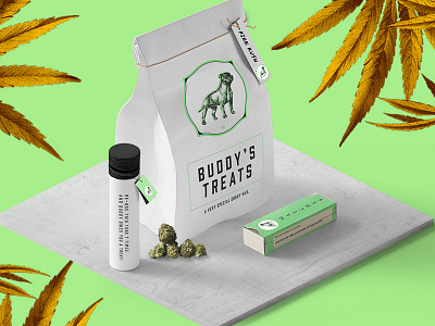 BUDDY: Cannabis Dispensary branding cannabis design graphicdesign herbal identity marijuana modern naturopathy packaging retail
