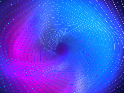 Portal abstract color design digitalart geometric geometry lineart linework perspective portal
