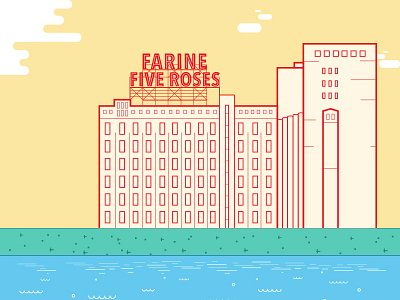 Farine Five Roses building five roses flat montreal