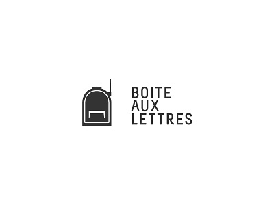 Logo Boite aux lettres -A- branding franck gaudin logo mailbox