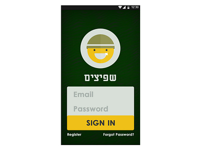 Army App UI by Viktor Pyerminov on Dribbble