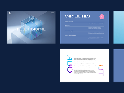 Pulla Digital Web Design 3d animation app branding clean colorful creative design launch modern motion graphics motiondesign productdesign ui unique ux webdesign