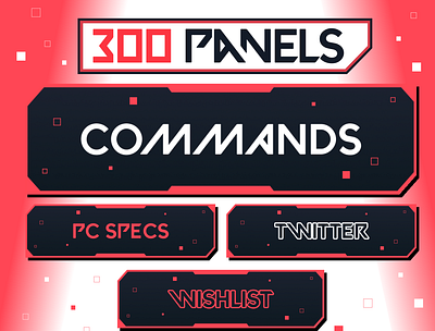 300 Valorant Panels for twitch twitch graphic twitch panels valorant valorant stream