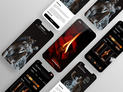 SCULPTURAL DESIGN graphic design ui vector