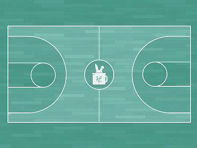 Basketball Court basketball basketball court first shot illustration wood grain