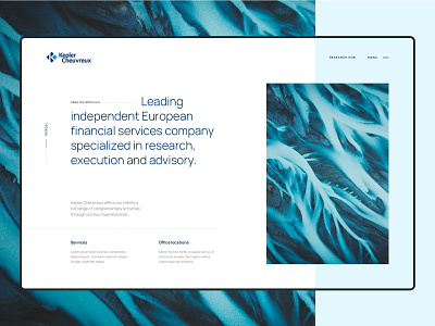 Visual Exploration for Homepage design minimalist ui web webdesign website