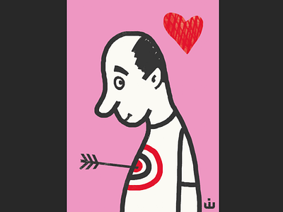 Happy Valentine's Day! advertising character cartoon cartoon illustration editorial illustration greetingcard illustration kidlitart love spot illustration valentine