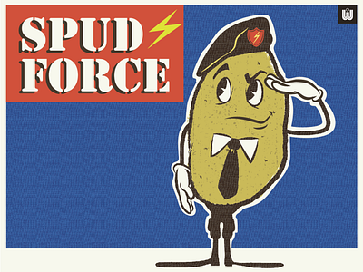 Spud Force Mascot