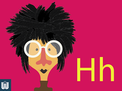 One Thousand Faces No. 13 ( Hh is for Hairdo )