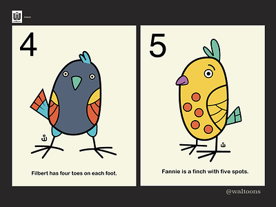 10 Silly Birds #4 & #5