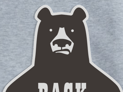 BACK OFF! Bear bear bear illustration bear logo cartoon cartoon character cartoon design icon illustration licensing mascot merchandise design sticker