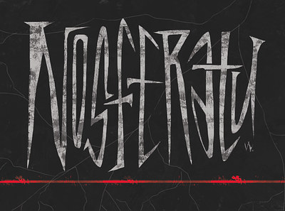 NOSFERATU halloween horror lettering nosferatu screen title title card vampire